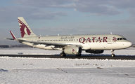 A7-AHT - Qatar Airways Airbus A320 aircraft