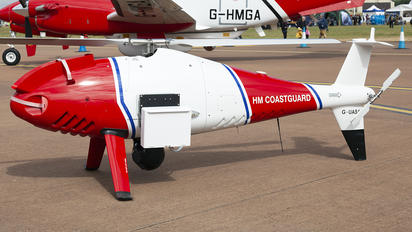 G-UASA - Bristow Helicopters Schiebel Camcopter S-100