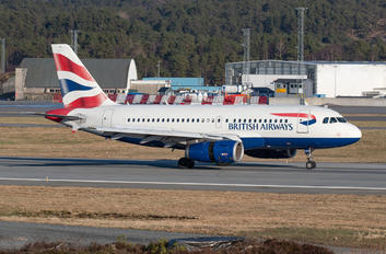 G-EUPV - British Airways Airbus A319