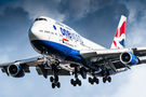 British Airways Boeing 747-400 G-CIVK at London - Heathrow airport