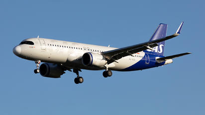SE-RZX - SAS - Scandinavian Airlines Airbus A320 NEO