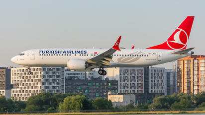 TC-LCG - Turkish Airlines Boeing 737-8 MAX