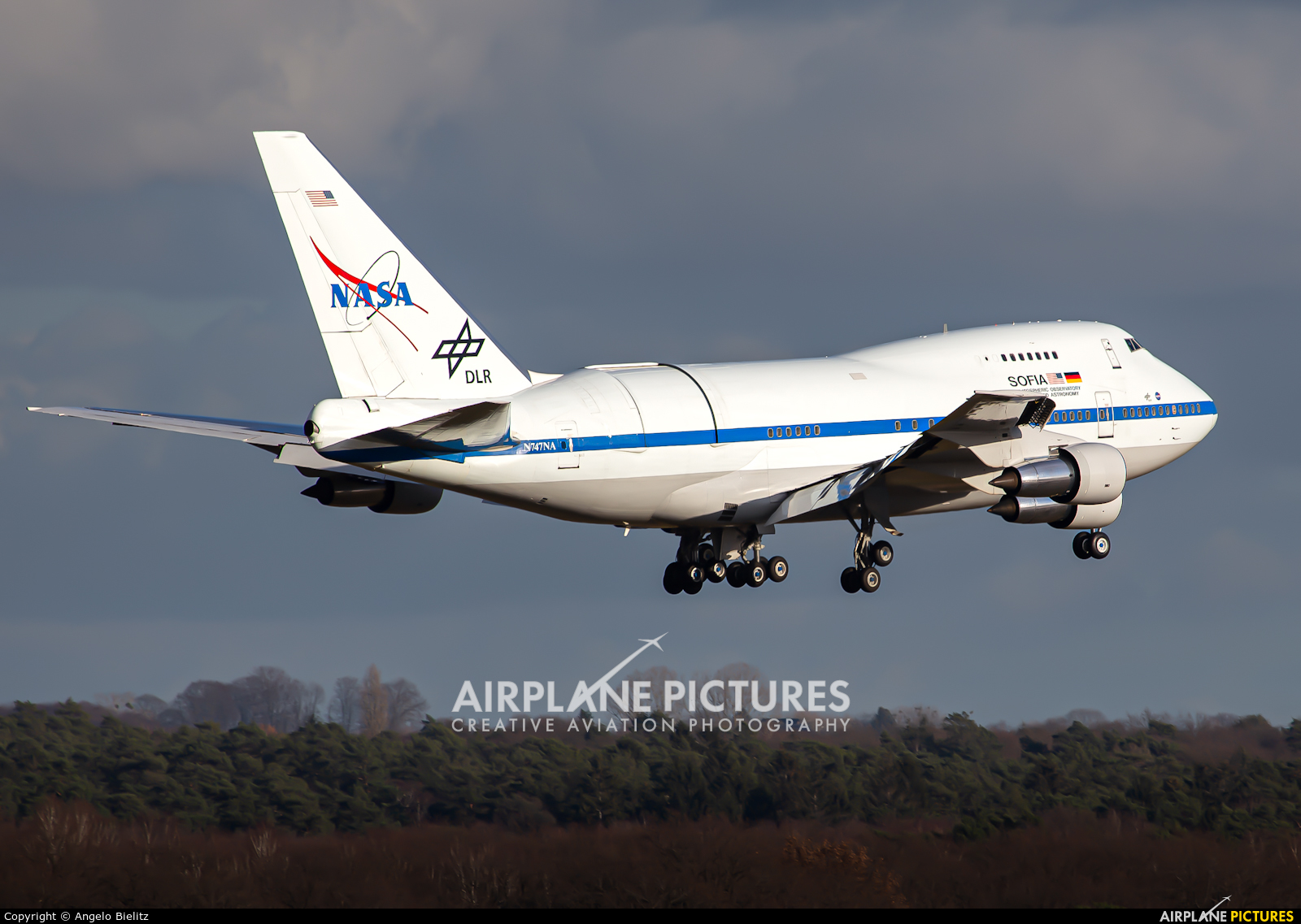 NASA N747NA aircraft at Cologne Bonn - Konrad Adenauer