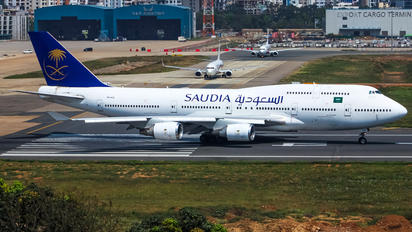 9H-AZA - Saudi Arabian Airlines Boeing 747-400