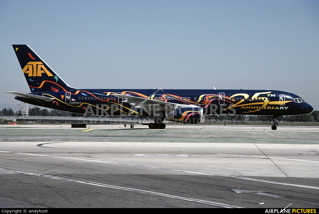 ATA Airlines N520AT aircraft at Los Angeles Intl