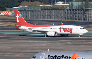 HL8086 - T'Way Air Boeing 737-800