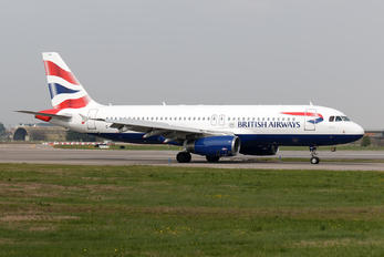 G-MEDK - British Airways Airbus A320