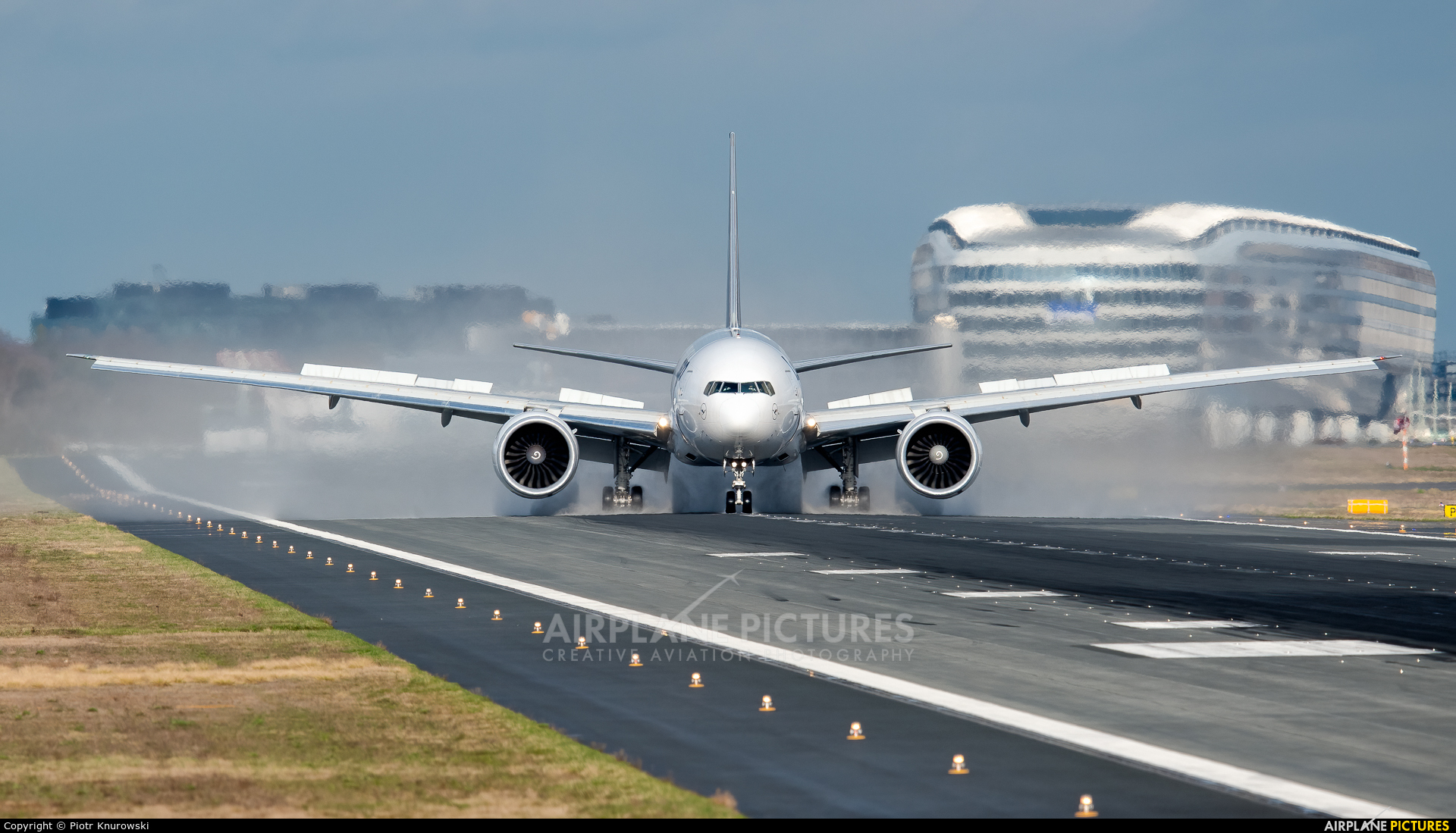 Lufthansa Cargo D-ALFF aircraft at Frankfurt