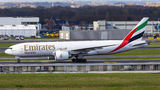 Emirates Sky Cargo Boeing 777F A6-EFJ at Brussels - Zaventem airport