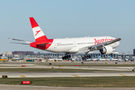 Austrian Airlines Boeing 777-200ER OE-LPA at Chicago - O Hare Intl airport