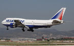 Transaero Airlines Boeing 747-300 VP-BGY at Barcelona - El Prat airport