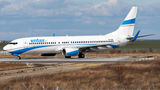 Enter Air Boeing 737-800 SP-ENG at Craiova airport