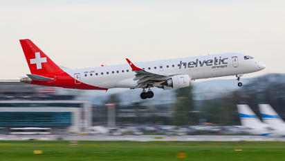 HB-JVN - Helvetic Airways Embraer ERJ-190 (190-100)