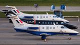 Royal Air Force Embraer EMB-500 Phenom 100 ZM336 at Munich airport