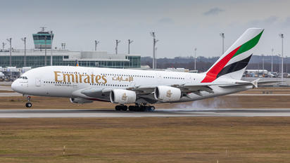 A6-EVF - Emirates Airlines Airbus A380