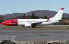 Norwegian Air Shuttle Boeing 737-800 LN-DYT at Bergen - Flesland airport