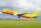 DHL Cargo Boeing 767-300F OE-LYC at Amsterdam - Schiphol airport
